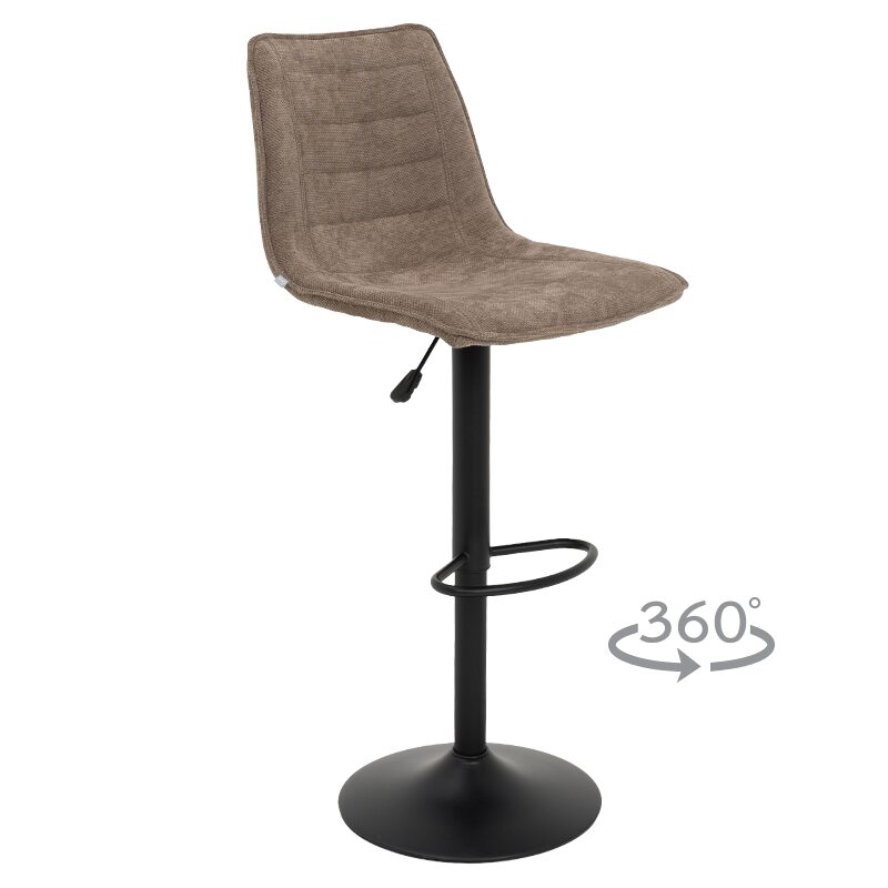 Бар стол MAVIS – кафяв