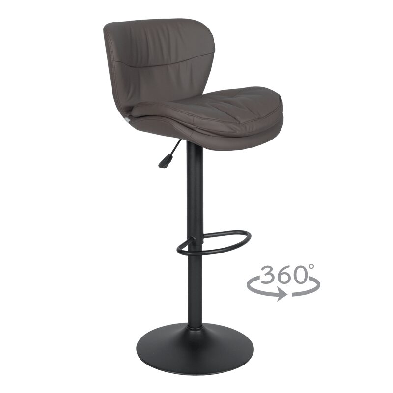 Бар стол MORANT – тъмнокафяв