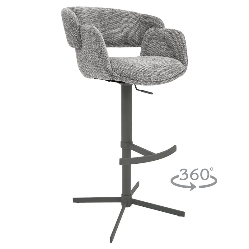 Бар стол PAIDE 8 – сив 44