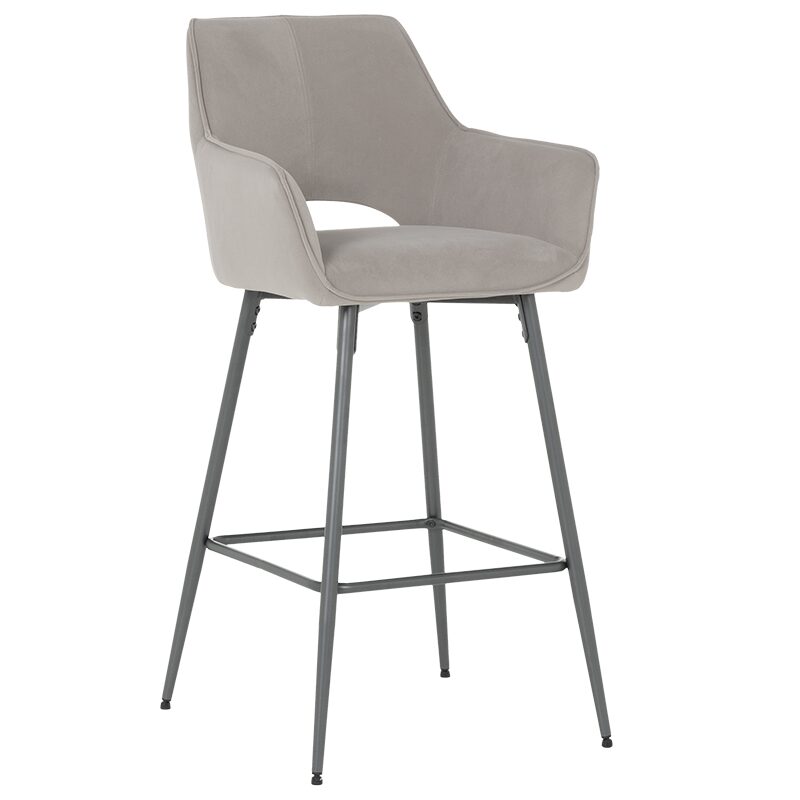 Бар стол TELFORD 2 – светлосив MJ 3