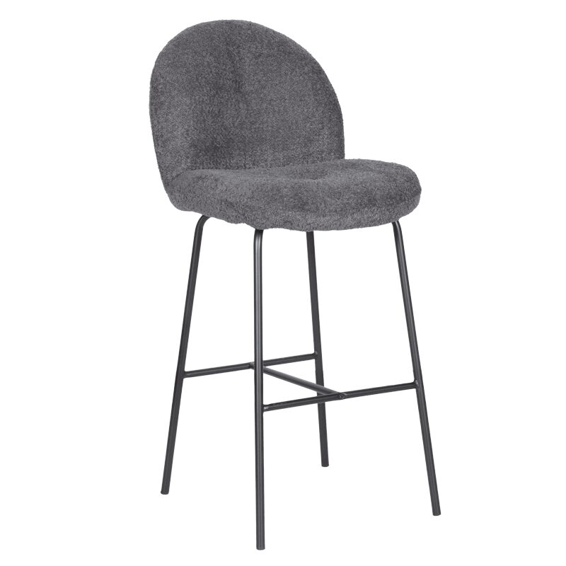 Бар стол TOLEDO 2 – тъмносив