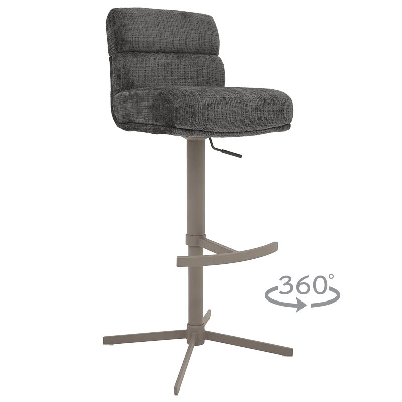 Бар стол VANDRA – графит 93