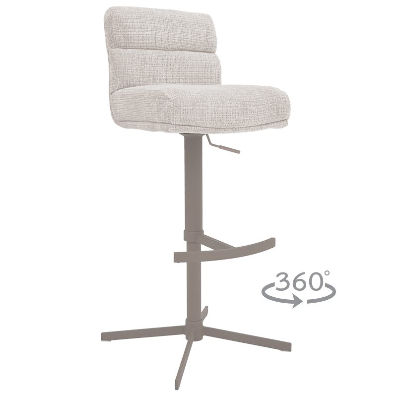 Бар стол VANDRA – крем 02