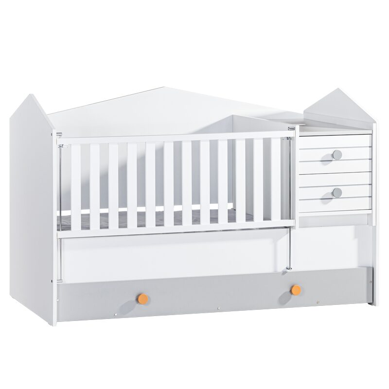 Бебешка кошара и детско легло 2в1 BIRD HOUSE 70 х 170