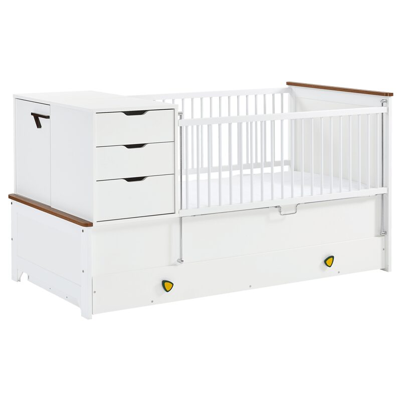 Бебешка кошара и детско легло 2в1 KAKULE 80х180