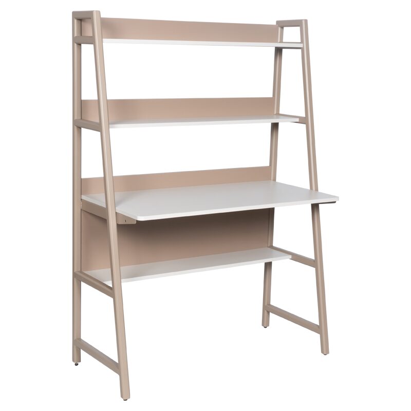 Бюро с етажерка LUCENA – капучино