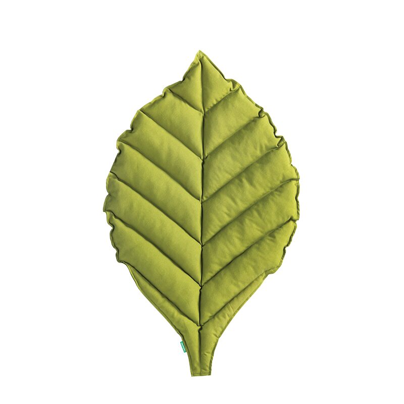 Детска възглавница MY HOUSE листо – светлозелена