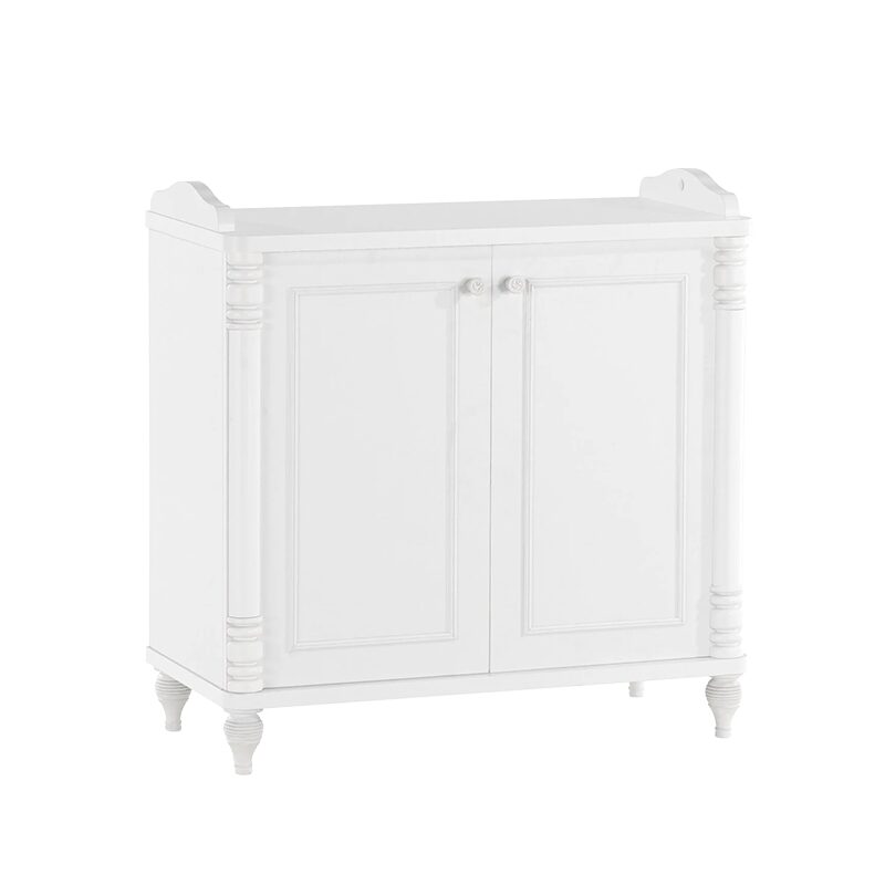 Детски шкаф NIL – бял