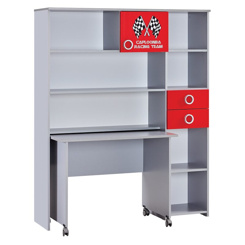 Детско бюро с етажерка TURBO CAP 2