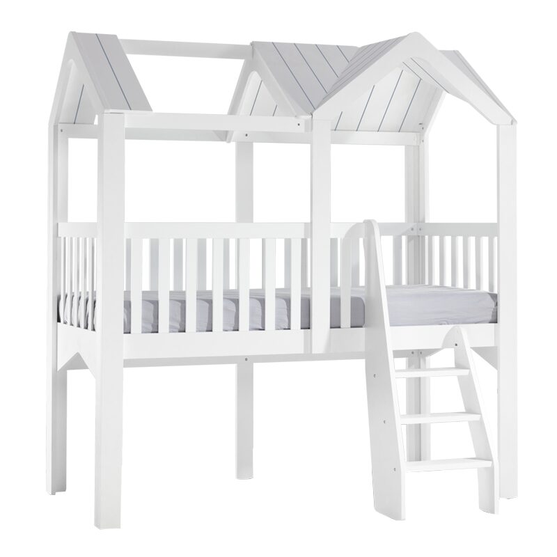 Детско легло къща MIAMI 90 х 200 – бяло