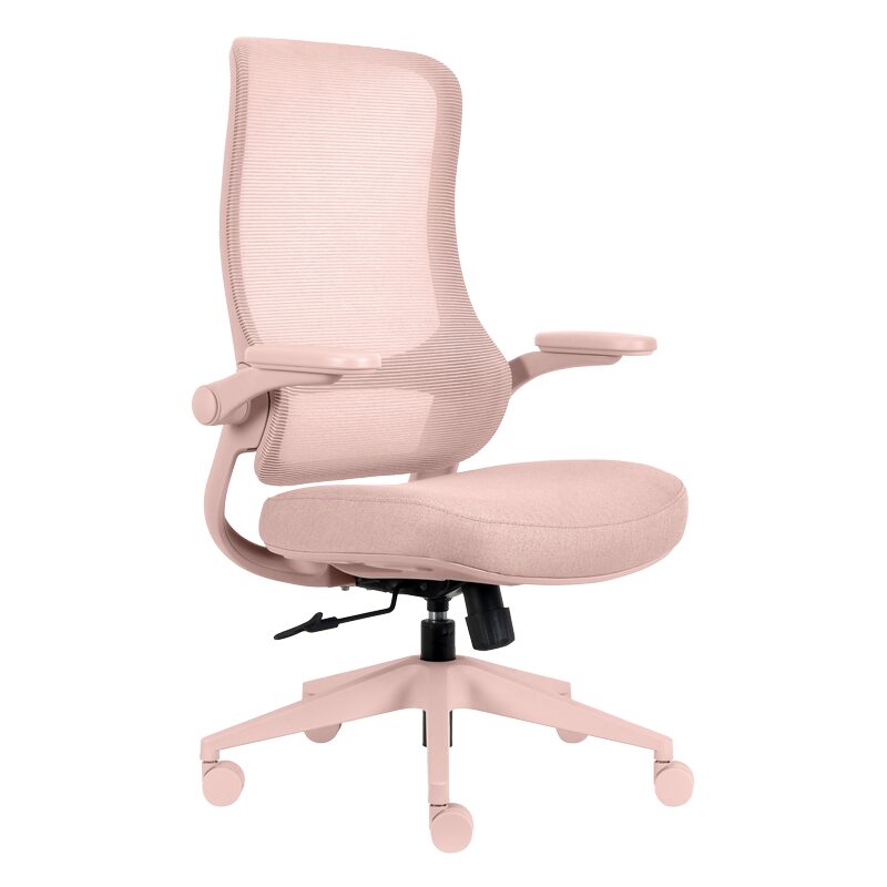 Ергономичен стол BAKU – светлорозов