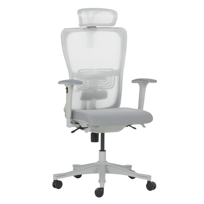 Ергономичен стол BREVES – сив