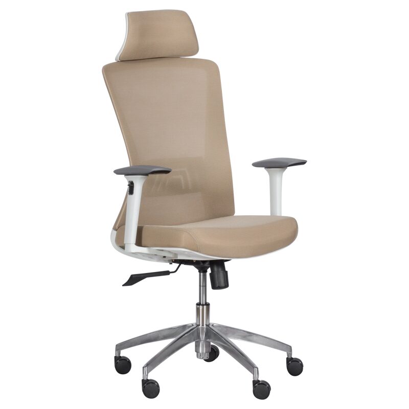 Ергономичен стол 7542 W – бежов