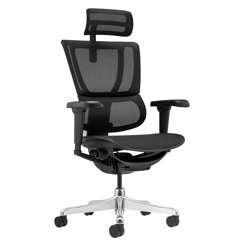 Ергономичен стол ERGOHUMAN IOO ULTRA – черна рамка – черен