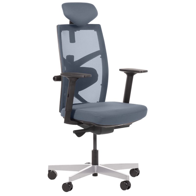 Ергономичен стол FREDO – сив