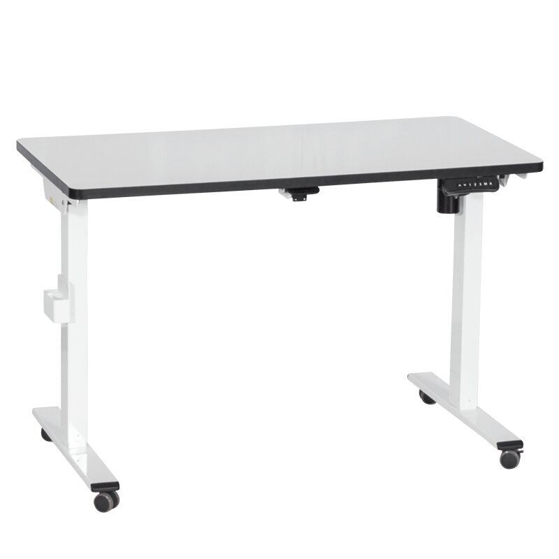 Ергономично регулируемо бюро CR-114 W – бяло