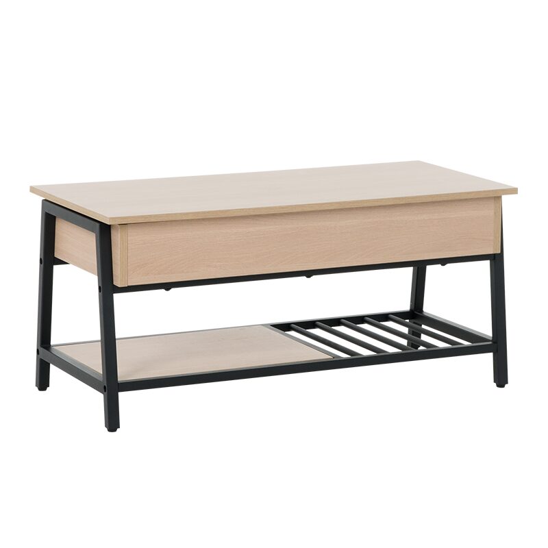 Холна маса с повдигащ механизъм DALLAS – дъб сонома