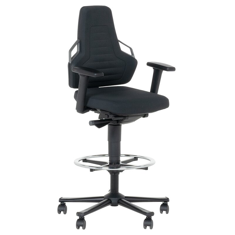 Индустриален ергономичен стол BIMOS NEххIT 3 – 9031 – черен