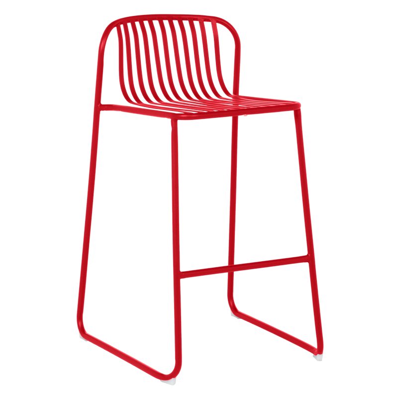 Кетъринг бар стол KISI – червен