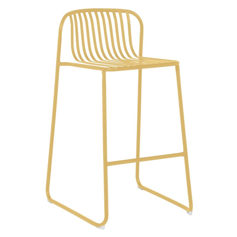 Кетъринг бар стол KISI – жълт