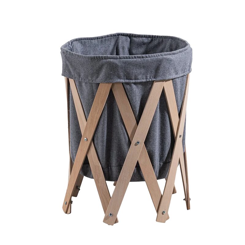 Кош за играчки WOODBA – сив