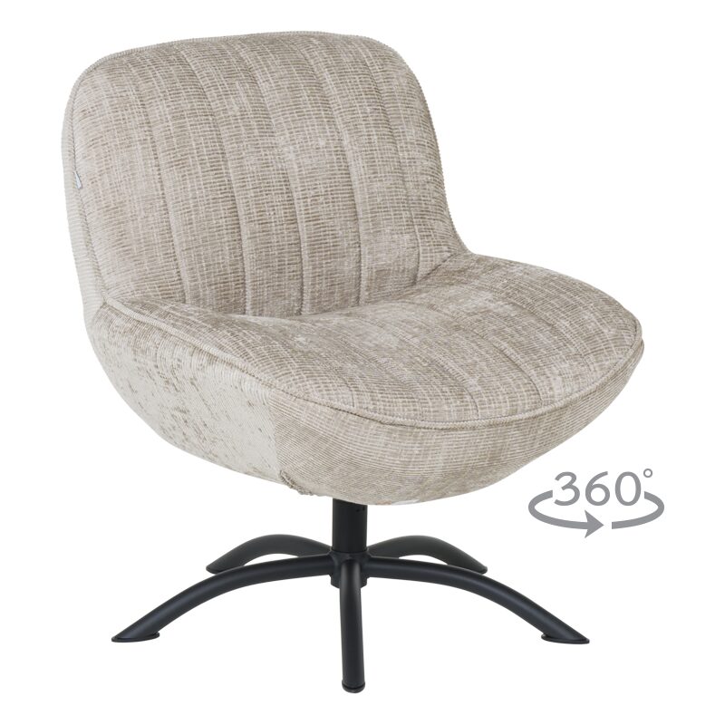 Кресло CARLY – сиво