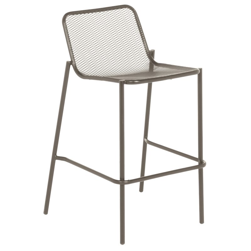 Метален кетъринг бар стол BAMA – капучино