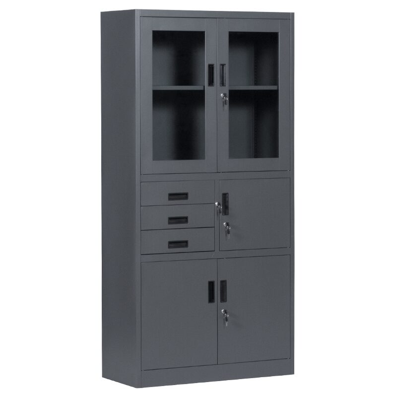 Метален шкаф CR-1240 E SAND – графит