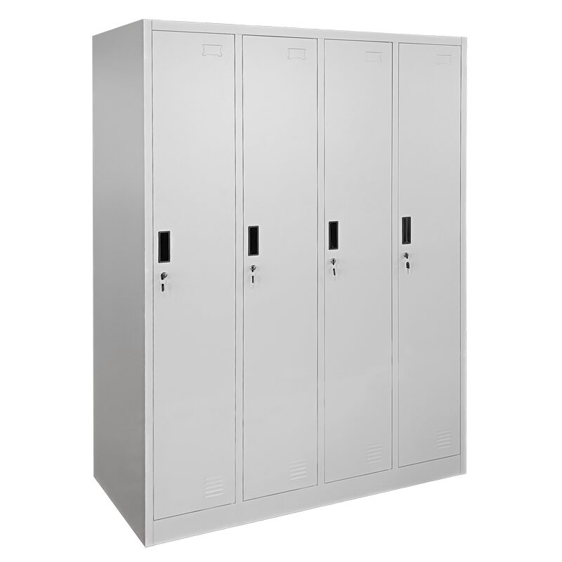 Метален шкаф CR-1242-4 J – сив