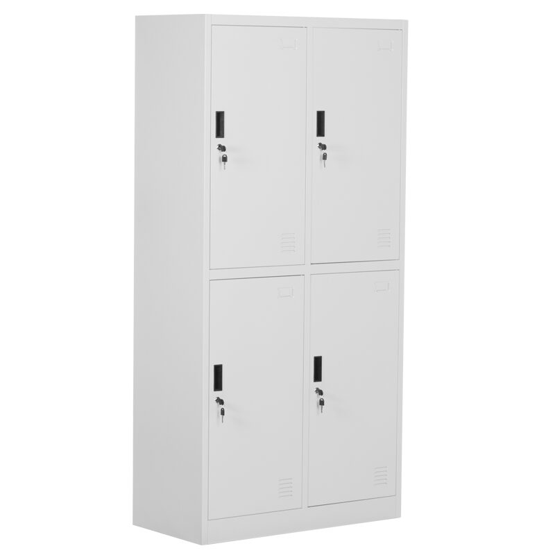 Метален шкаф CR-1251 K – сив