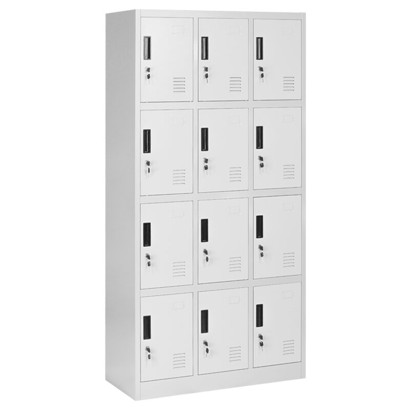 Метален шкаф CR-1258 J – сив