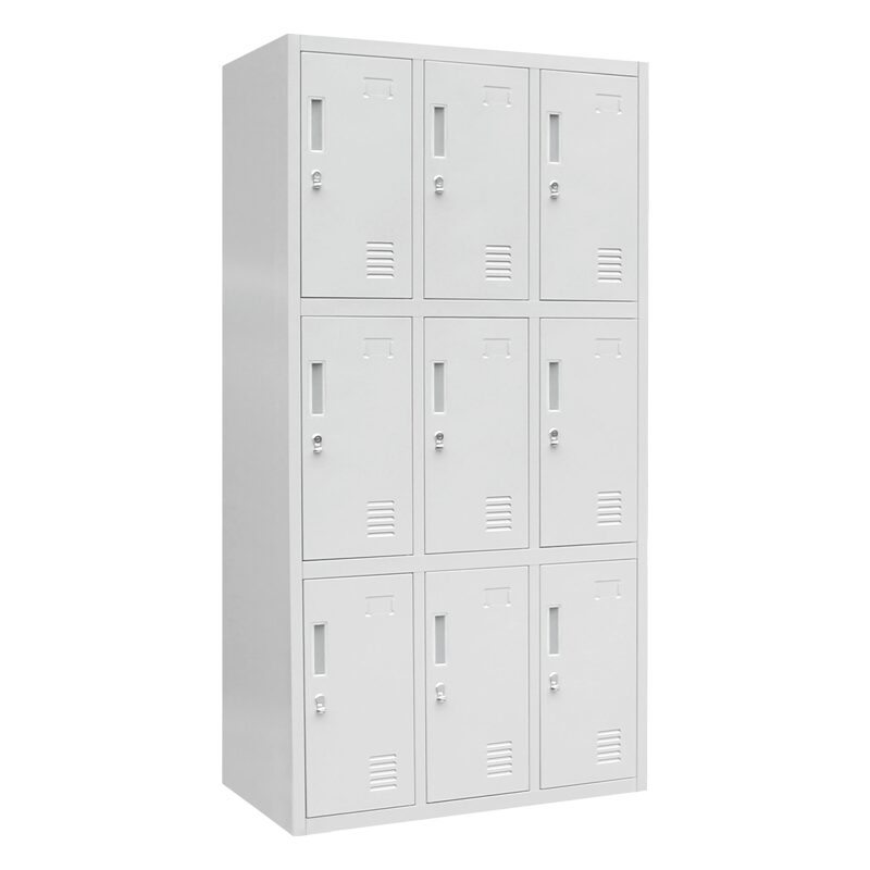 Метален шкаф CR-1274 J – сив