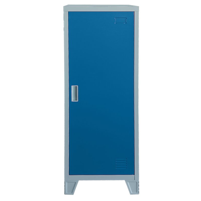 Метален шкаф CR-1605-1 JZ – сив / син