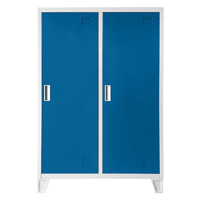 Метален шкаф CR-1605-2 JZ – сив / син