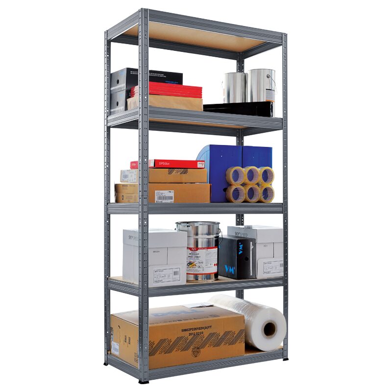 Метален стелаж STAR 180х75х35 см, до 275 кг на рафт – сив