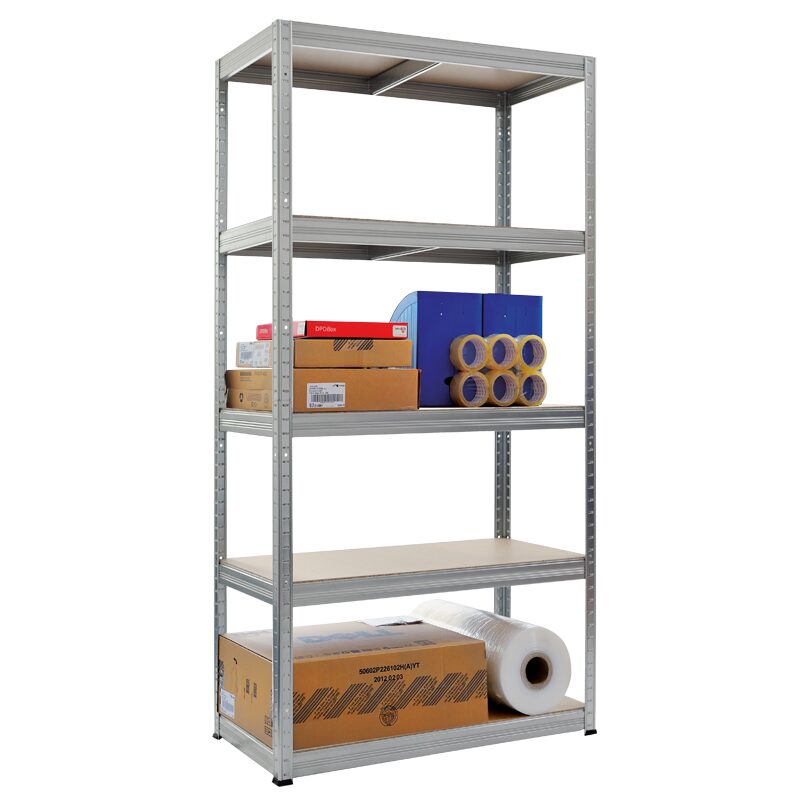 Метален стелаж STAR 180х90х45 см, до 350 на рафт – цинк