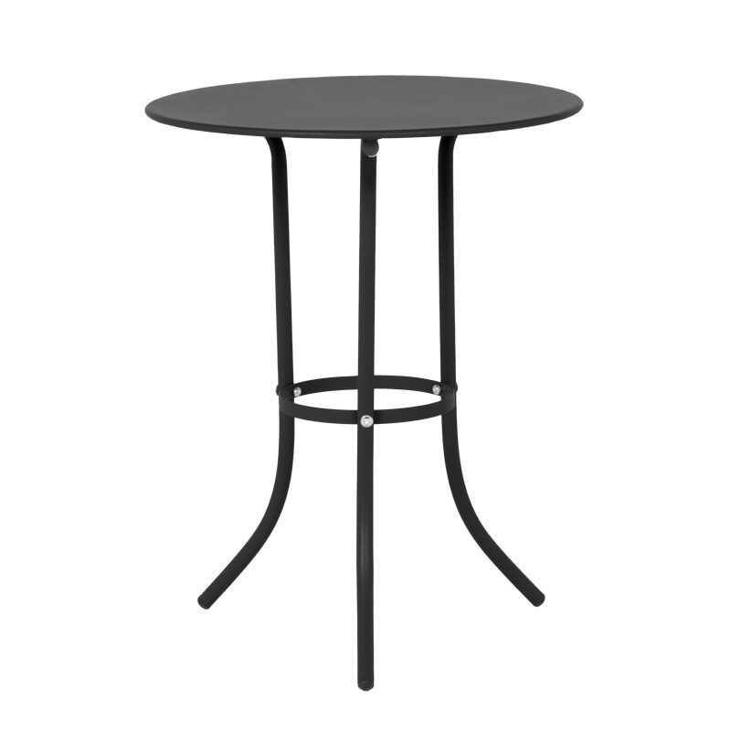 Метална градинска маса NIGER D 60 – черна