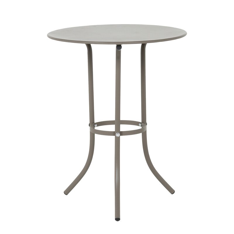 Метална градинска маса NIGER D 60 – капучино