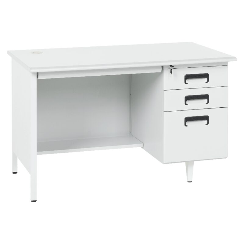 Метално бюро CR-1317 L – сиво