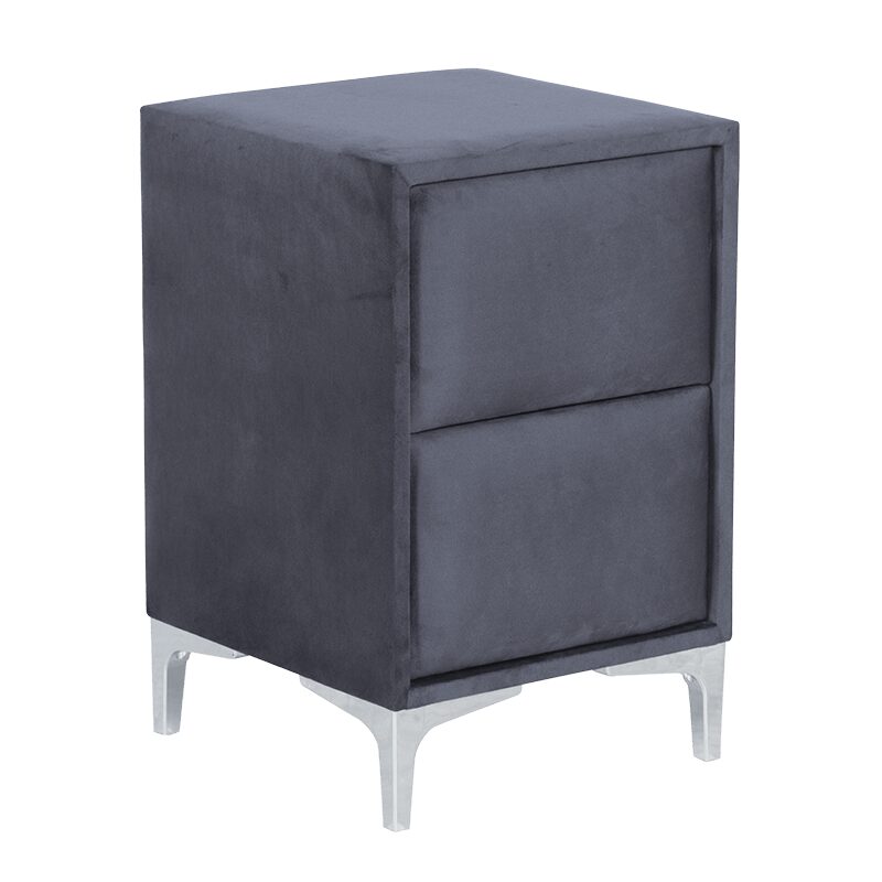 Нощно шкафче за спалня BELLA – графит 29