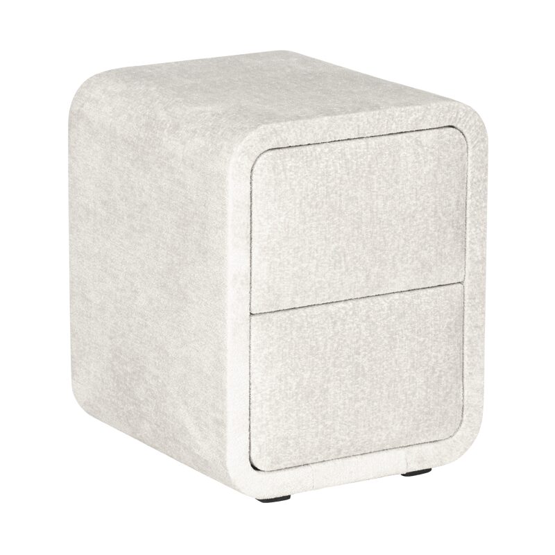 Нощно шкафче за спалня JULIE – перла SY