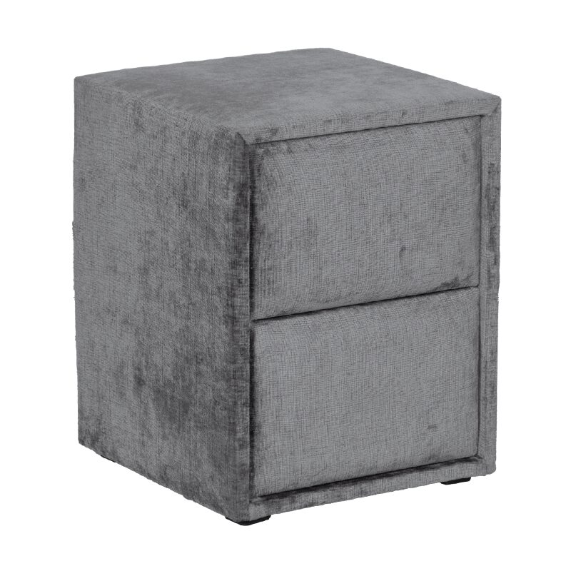 Нощно шкафче за спалня LINDA – сив 13