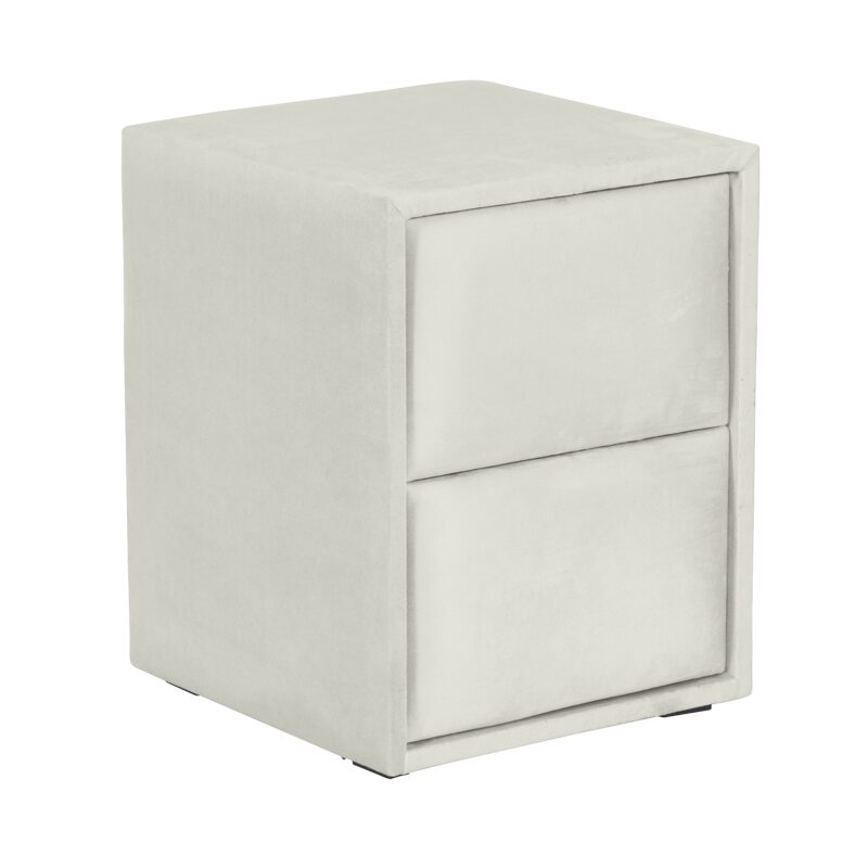 Нощно шкафче за спалня MONZA – крем B 01