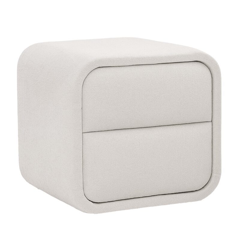 Нощно шкафче за спалня NOVA – перла SY