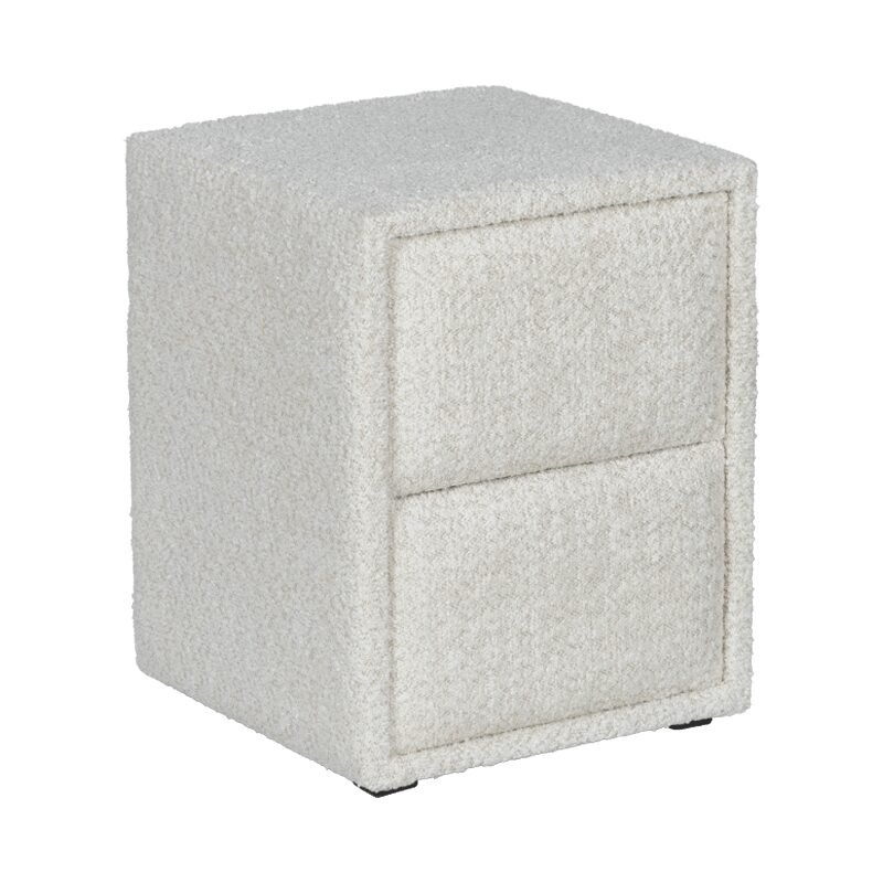 Нощно шкафче за спалня PAROS – крем AN