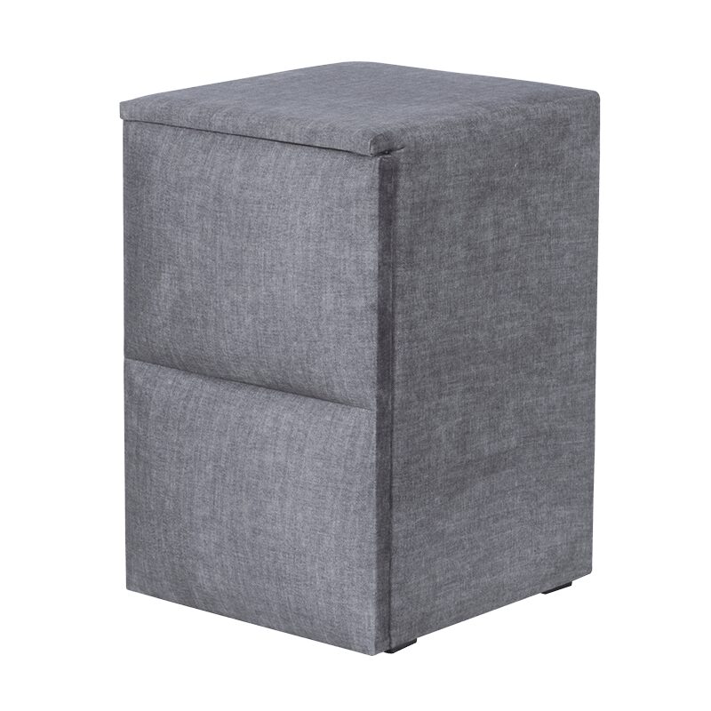 Нощно шкафче за спалня PUZZLE ляво – сив 16