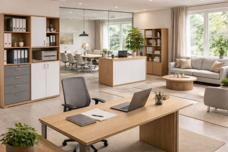 модерно офис обзавеждане