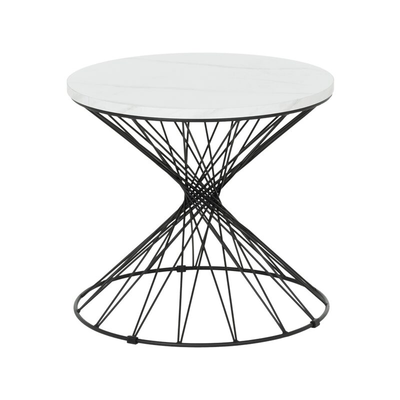 Помощна холна маса HENAN – бяла