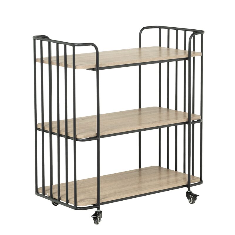 Помощна количка VARBERG – дъб сонома