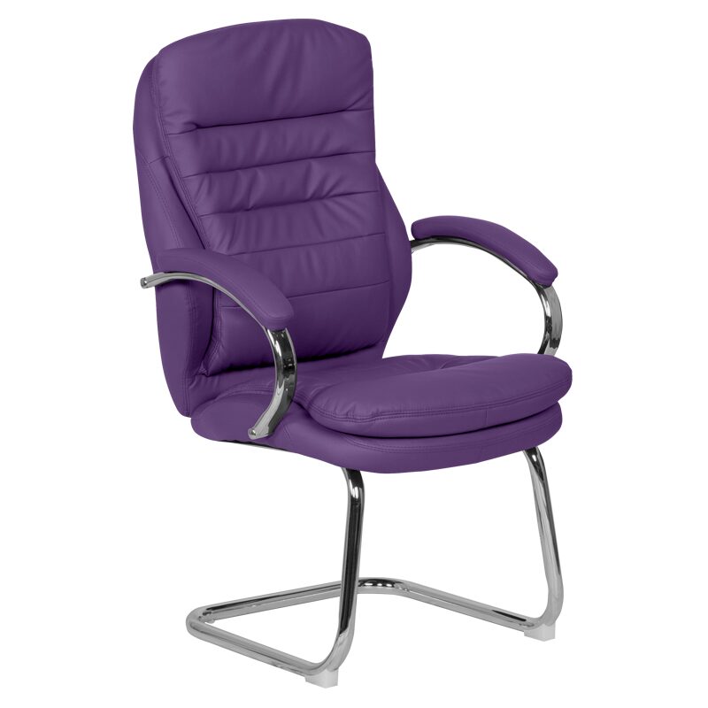 Посетителски стол 6154 – лилав